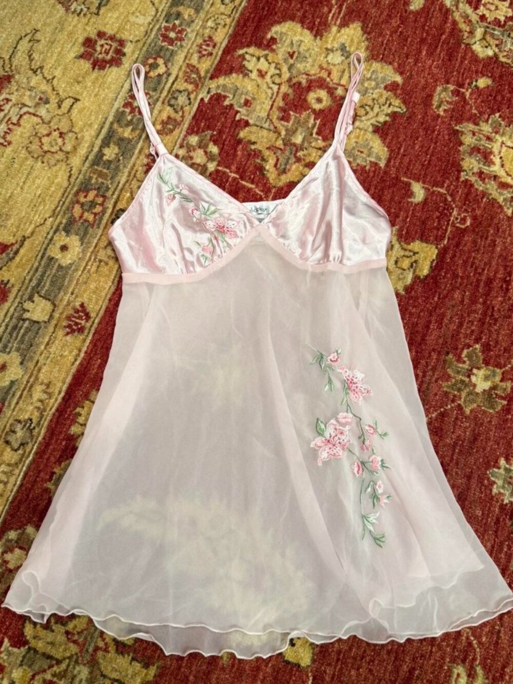 Baby Pink Slip Camisole Top